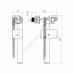 Арматура для бачка наливная Эконом 1/2" боковое подключение АНИ Пласт WC5050