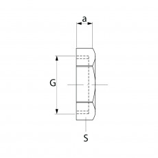 CONEX BANNINGER Гайка 1/4" 3310002000000