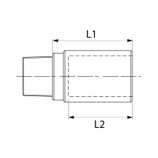 CONEX BANNINGER Удлинитель с внутренним шестигранником 1/2" x 175 3540004017000