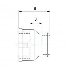 CONEX BANNINGER Муфта редукционная 3/8" x 1/4“ 3240003002000