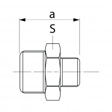 CONEX BANNINGER Ниппель редукционный 1/2" x 3/8" 3245004003000