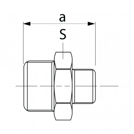 CONEX BANNINGER Ниппель редукционный 1/2" x 3/8" 3245004003000