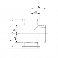 CONEX BANNINGER Тройник редукционный 1/2" x 3/8" x 1/2" 3130004003004