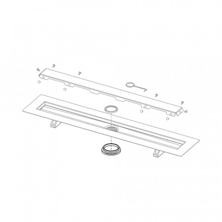 TECE TECEdrainline Уплотняющее кольцо для сифона 668013