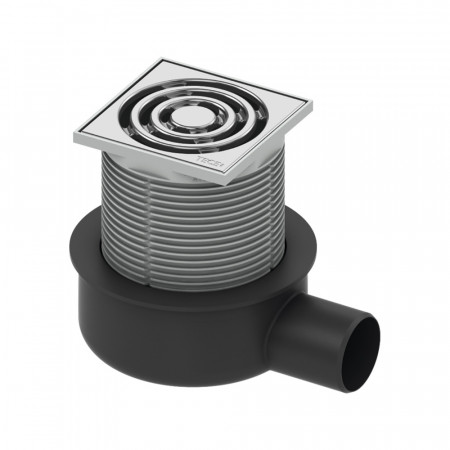 TECE TECEdrainpoint S50 трап низкий горизонтальный Хром матовый 3601050