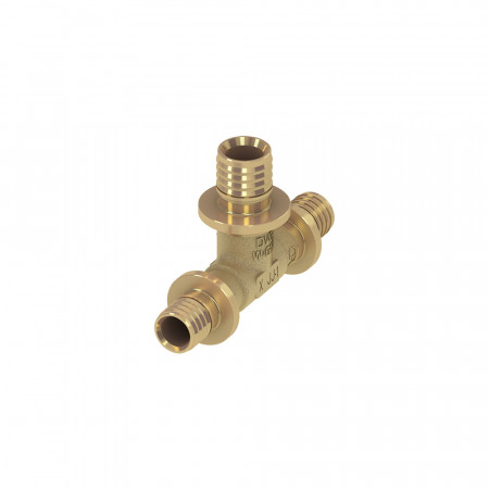 TECE TECEflex Тройник 90° редукционный, латунь 40 × 25 × 40 760533