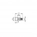 TECE TECEflex Соединение прямое с ниппелем, латунь 25 × R 3/4" 765507