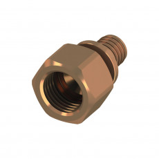 TECE TECEflex Соединение прямое с внутренней резьбой, Бронза 20 × Rp 1/2" 705103