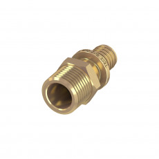 TECE TECEflex Соединение прямое с ниппелем, латунь 50 × R 1 1/2" 765512