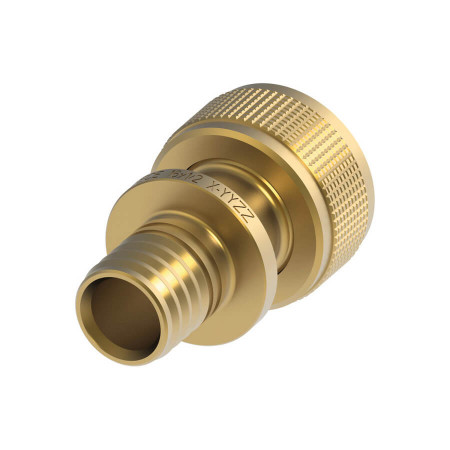 TECE TECEflex Быстросъемное соединение TECEflex, прямое, кремнистая бронза 16 х 1/2" 708630