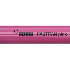 Труба полиэтиленовая с кислородным барьером PE-Xa/EVAL RAUTITAN pink REHAU 16х2,2 бухта 120м