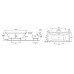 Акриловая ванна гидромассажная 180x80 Jacob Delafon Evok E5TN214LRU-00 левая система Tonus +
