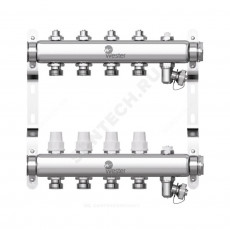 Группа коллекторная нержавеющая сталь 1" ВР/ВР 5 вых 3/4" НР под евроконус W903 Wester 0-32-1880