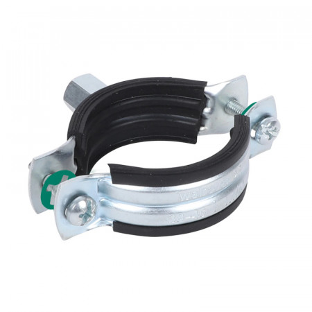Хомут 2S M8/М10 1" (31-37 мм) 2-х винт. с уплотн. epdm