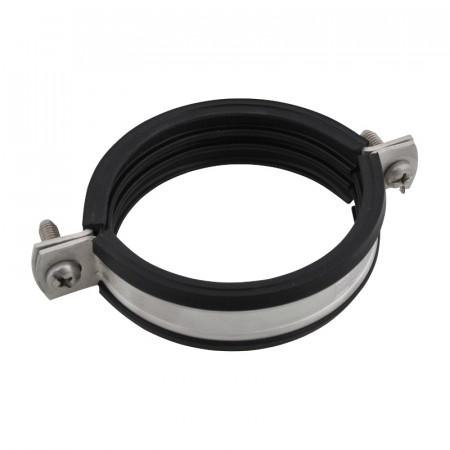 Хомут Bifix 1301 М8 1" (31-35 мм) нерж. сталь 2-х винт. с уплотн. epdm, быстрый замок