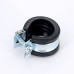 Хомут BISMAT Flash M8 3/4" (25-28 мм) 1 винт. с уплотн. epdm, быстрый замок