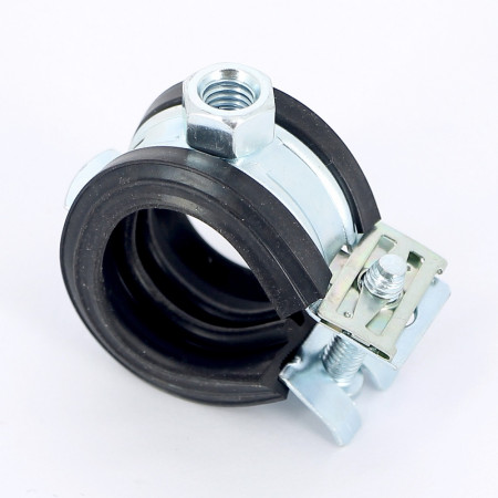 Хомут BISMAT Flash M8 3/4" (25-28 мм) 1 винт. с уплотн. epdm, быстрый замок