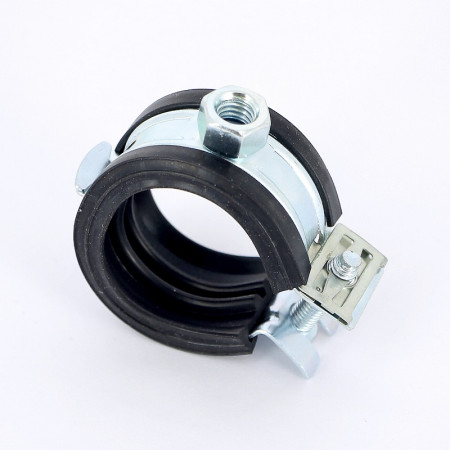 Хомут BISMAT Flash M8 1" (32-35 мм) 1 винт. с уплотн. epdm, быстрый замок