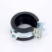 Хомут BISMAT Flash M8 1" (32-35 мм) 1 винт. с уплотн. epdm, быстрый замок