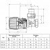 Клапан термостатический RTR-G для однотр Ду 15 Ру16 угловой ВР клипс RTR (RA) Danfoss 013G7023