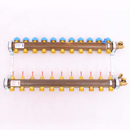 Колл.группа HKV/T-11, 11вых.1"-3/4 с расходомером