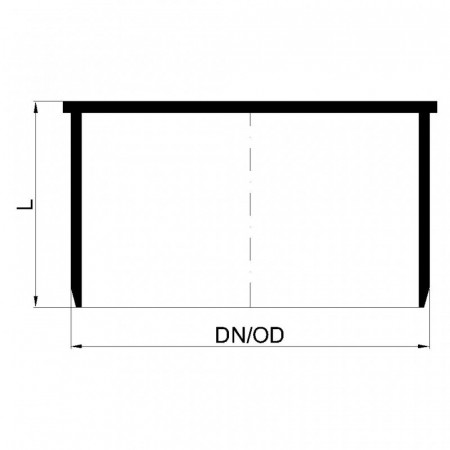 POLO-KAL Заглушка канализационная 160Ø P2326