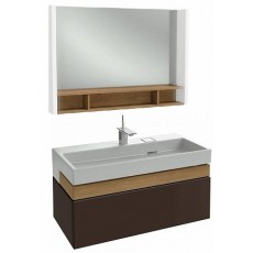 Комплект мебели для ванной 100 см Jacob Delafon Terrace, EXC9112-00+EB1182-NF+EB1187-442