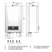 Котел настенный ECO NOVA 14F, 14 кВт, 2-контур., закр.