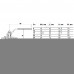 Кран шаровой нерж SS316 Ду 40 Ру63 ВР L=93мм полнопроходной Benarmo