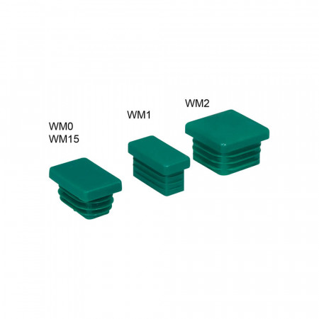 Walraven BIS RapidRail Заглушка для профиля, цвет зеленый WM0 (27х18 мм), WM15 (30х20 мм) 6566000