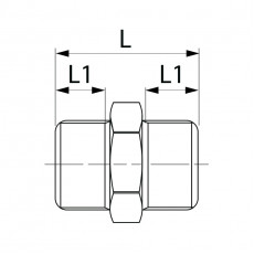 CONEX BANNINGER Ниппель 1/8" 8280001C00000