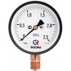 Манометр ТМ-510Р.00 100/6 (M20х1,5, 0-6 бар, 1,5) радиальный