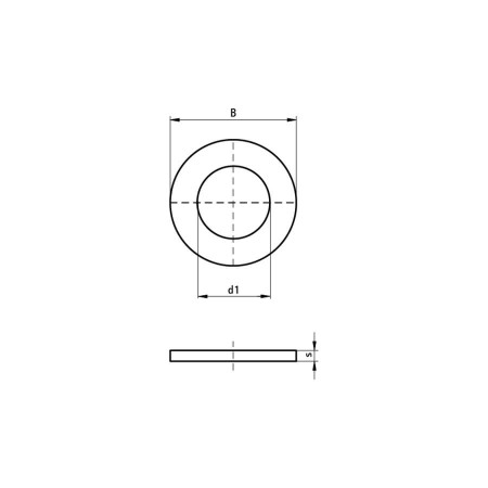 Walraven BIS Шайба EN-ISO 7089 10,5/20 мм 6533010