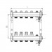 Uranum Коллектор для системы высокотемпературного отопления из нержавеющей стали с клапанами для термоэлектрических приводов 9 контуров 1300712609