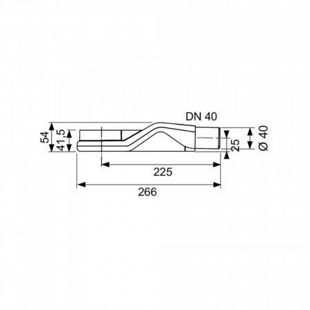 TECE TECEdrainline Сифон DN 40 0,5 л/с 650004