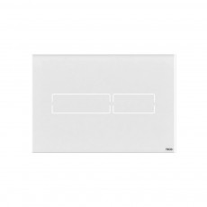 9240960 TECElux mini, панель смыва стеклянная, сенсорная Белый
