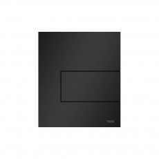 9242813 TECEsquare Urinal, панель смыва для писсуара металлическая Черный матовый