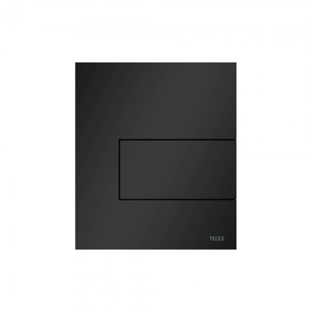 9242813 TECEsquare Urinal, панель смыва для писсуара металлическая Черный матовый