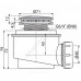 Сифон для поддона 1 1/2"x50/40 h=72мм слив крышка D=71мм Alca Plast A47CR-50