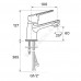 Смеситель для умывальника одноручный Венга Santek WH5A02003C001