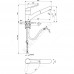 Смеситель для кухонной мойки одноручный излив с выдвижной лейкой CERAFLEX Ideal Standard BC143AA