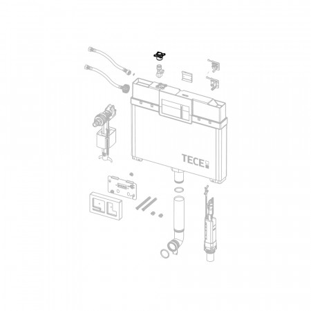 TECE Монтажный элемент для заливного вентиля 9820012