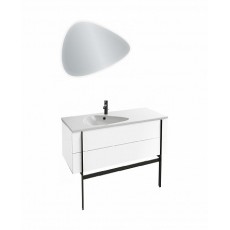Комплект мебели для ванной 80 см Jacob Delafon Nouvelle Vague, EB3049-NF+EXAR112-Z-00+EB3030-N18