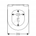 Сиденье для унитаза дюропласт микролифт быстросьемное белое Dama Senso Roca ZRU9302991