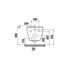 Creavit CREAVIT FREE Унитаз подвесной безободковый FE322.00100 FE322-11CB00E-0000