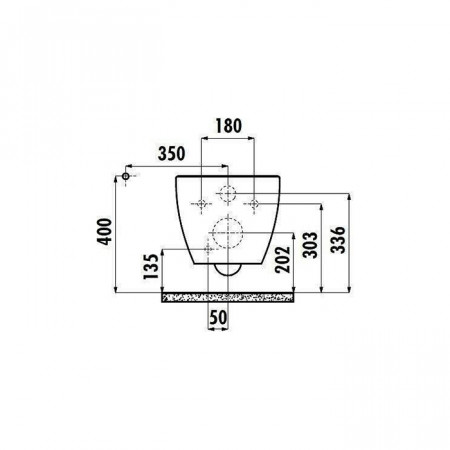 Creavit CREAVIT FREE Унитаз подвесной безободковый FE322.00100 FE322-11CB00E-0000