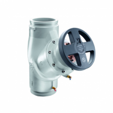 Регулирующий вентиль Hydrocontrol VGC Ду200, круглый желоб для соединительной муфты 219.1 мм