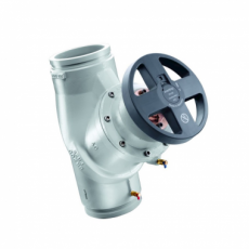 Регулирующий вентиль Hydrocontrol VGC Ду250, круглый желоб для соединительной муфты 273 мм