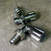 Вентиль двойной Н 1/2" х 1/2" х 3/4" для подключения бачков / смесителей, со штуцером