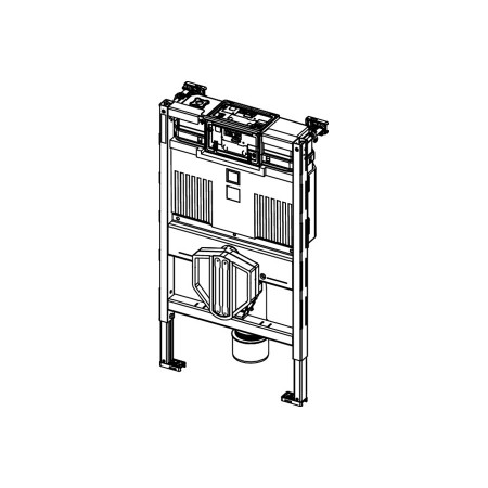 TECE TECEprofil Застенный модуль (h = 820 мм) для установки подвесного унитаза 9300380